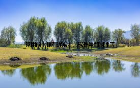 常用的土壤有泥炭土、珍珠岩和粗沙等