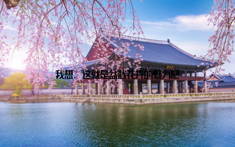 我想, 这就是盆栽花卉的魅力吧