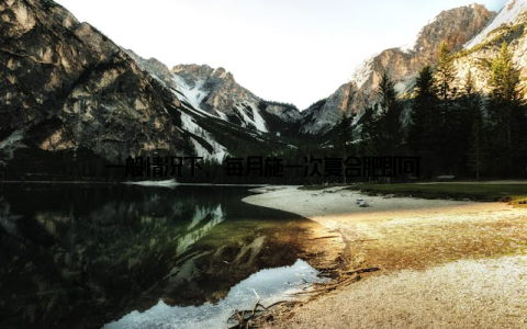 一般情况下, 每月施一次复合肥即可